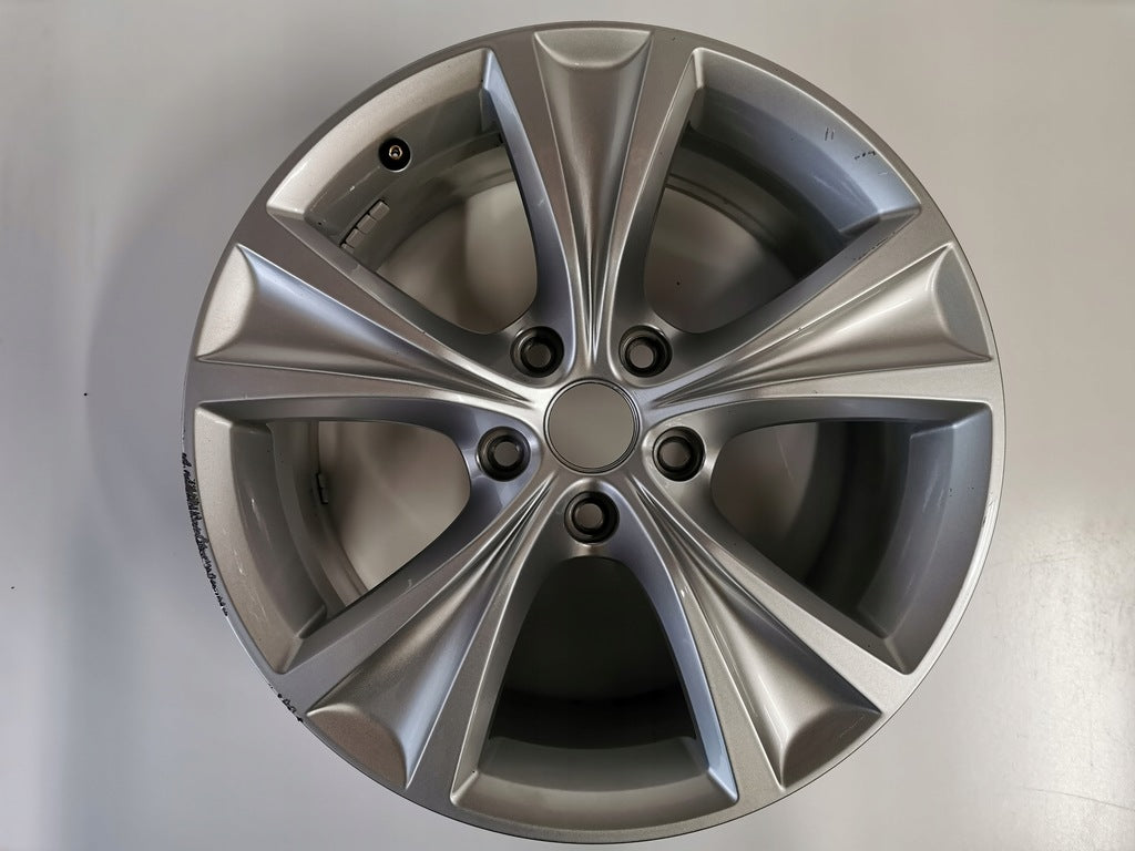 1x Alufelge 17 Zoll 7.5" 5x112 46ET Glanz Silber 5FA601025C Seat Leon Rim Wheel FEL9517588802le