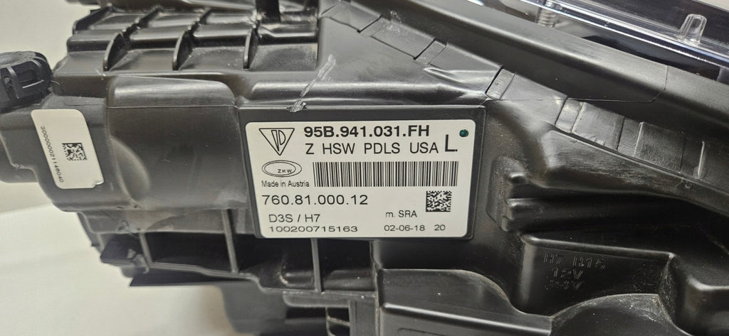 Frontscheinwerfer Porsche Macan 95b 95B941031FH Xenon Links Headlight SCH4937112209ws