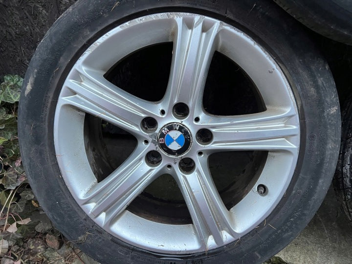 4x Alufelge 17 Zoll 7.5" 5x120 37ET Glanz Silber 6796242 BMW F36 F32 F33 FEL1767437741ef