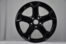 Laden Sie das Bild in den Galerie-Viewer, 1x Alufelge 17 Zoll 6.5" 5x112 38ET Glanz Schwarz 83A601025AM Audi Rim Wheel FEL3892987833oj