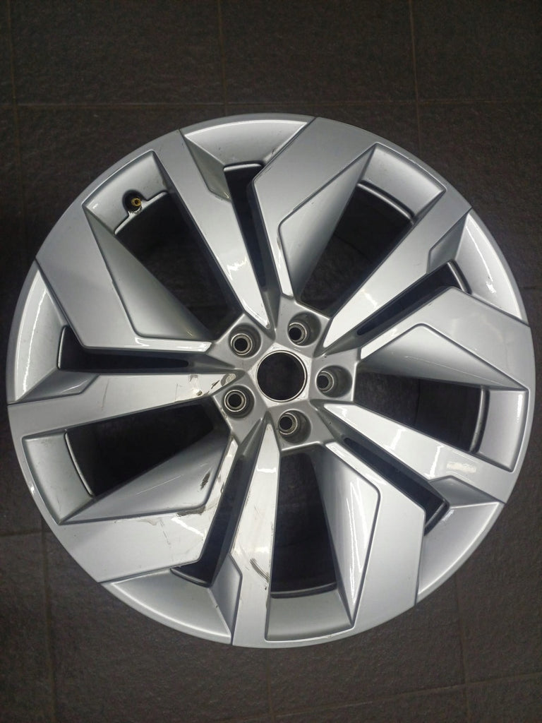 1x Alufelge 20 Zoll 9.0" 5x112 42ET Glanz Silber 5LA601025CA Skoda Enyaq FEL3994822213wm