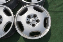 Laden Sie das Bild in den Galerie-Viewer, 4x Alufelge 16 Zoll 7.5" 5x112 41ET Matt Silber 2104010402 Mercedes-Benz W210 FEL7812183812jj