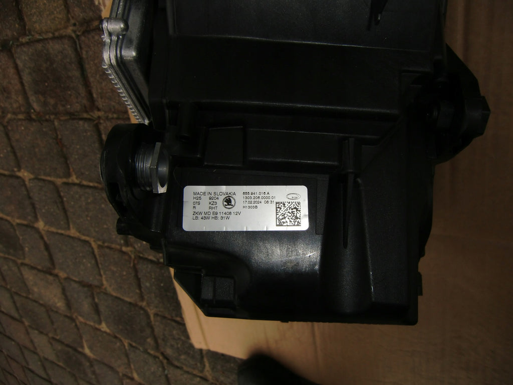 Frontscheinwerfer Skoda Scala 655941015A Full LED Ein Stück (Rechts oder Links) SCH6515364105ml