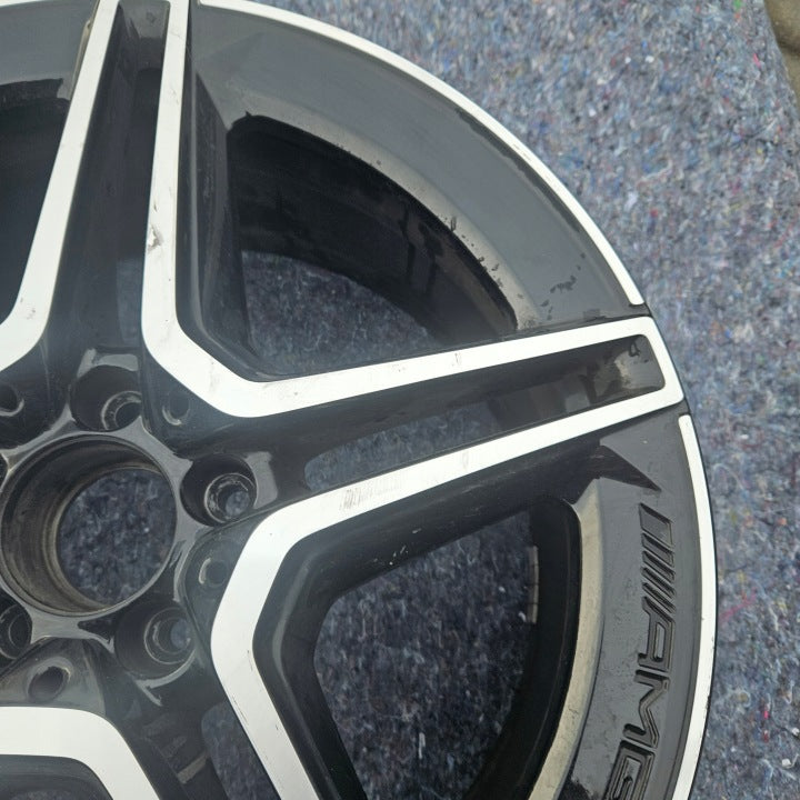 1x Alufelge 19 Zoll 8.0" 5x112 38ET Glanz Silber A2534015300 Mercedes-Benz Glc FEL3265554726ci