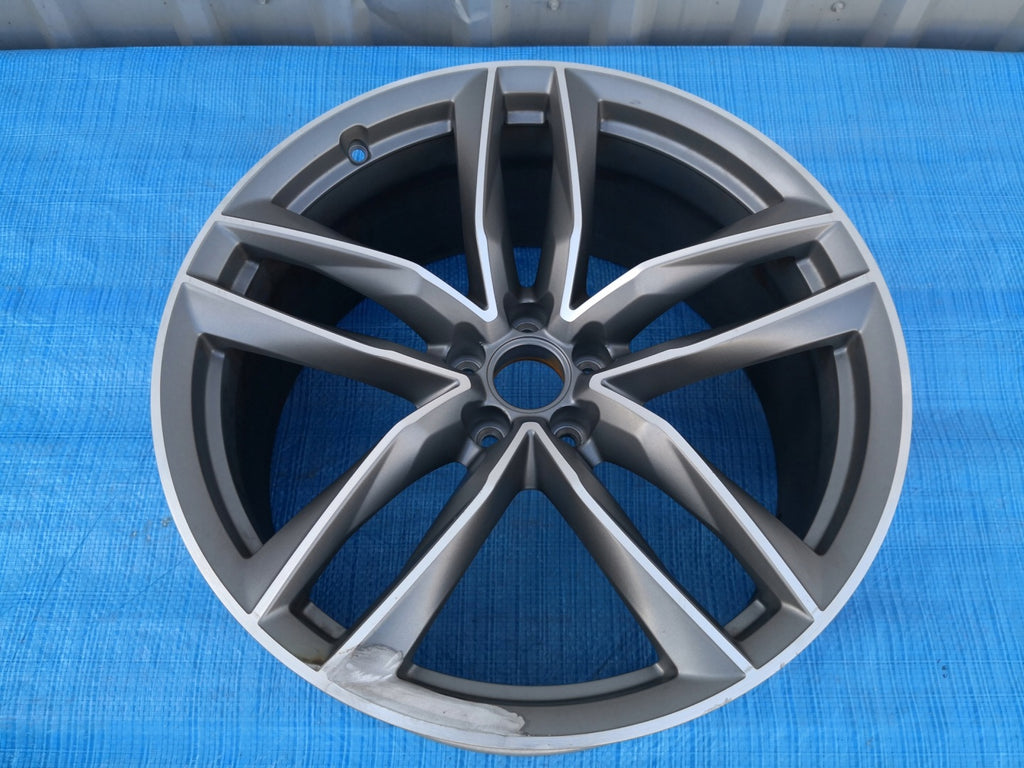 1x Alufelge 21 Zoll 9.5" 5x112 25ET 4G0601025CF, 4G0601025CF Audi Rim Wheel FEL8714830271cm