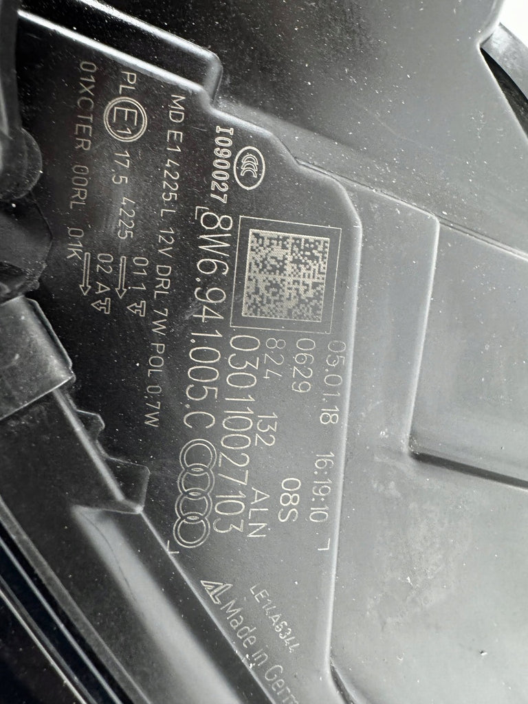 Frontscheinwerfer Audi A5 8W6941005C LED Ein Stück (Rechts oder Links) Headlight