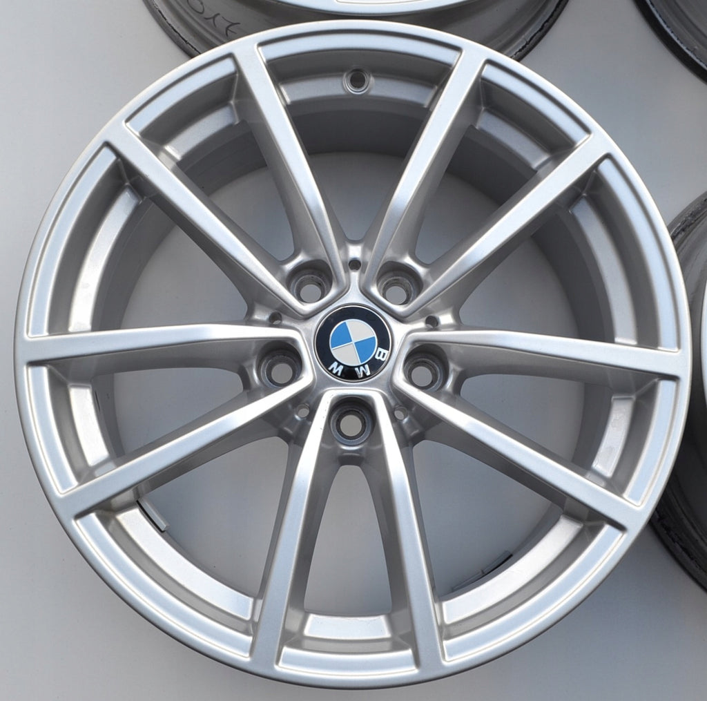 4x Alufelge 17 Zoll 7.5" 5x112 30ET Glanz Silber 6883520 BMW G22 Rim Wheel FEL2959316916iy
