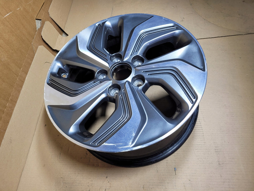 1x Alufelge 16 Zoll 6.5" 5x114.3 44ET 52910-CM100 Hyundai Kona Niro Rim Wheel FEL2932156050af