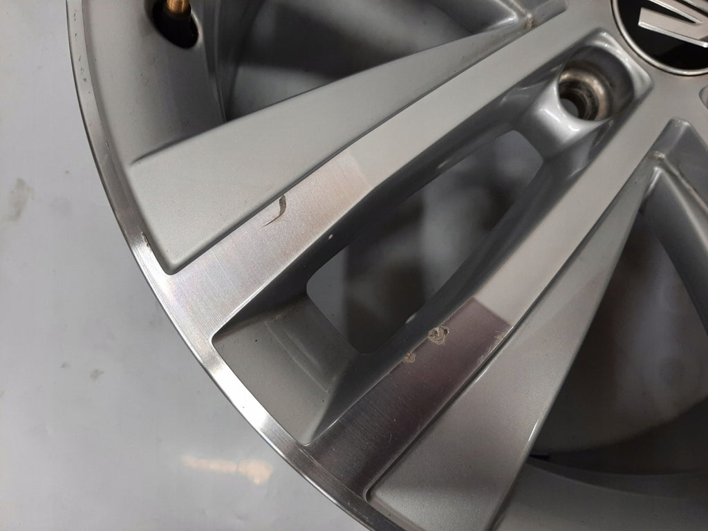 1x Alufelge 18 Zoll 7.5" 5x112 35ET Glanz Silber Seat Alhambra Sharan Rim Wheel FEL4664004792ra