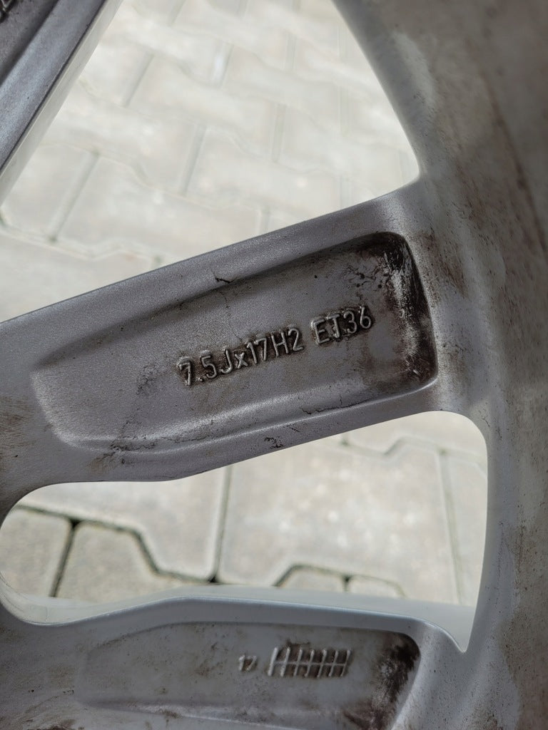 1x Alufelge 17 Zoll 7.5" 5x100 36ET Glanz Graphit 8X0601025 Audi A1 Mg Rim Wheel FEL4939965055uw