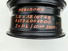 Load image into Gallery viewer, 1x Alufelge 18 Zoll 7.5" 5x112 49ET Glanz Grau A1774011500 Mercedes-Benz W177 FEL9939769055ql