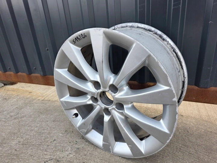 1x Alufelge 17 Zoll 8.0" 5x112 39ET Glanz 4G0601025BH Audi A5 A4 I Rim Wheel FEL6037311126up