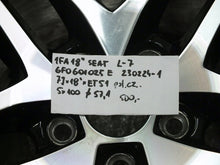 Load image into Gallery viewer, 1x Alufelge 18 Zoll 7.0" 5x100 51ET 6F0601025E Seat Rim Wheel FEL7018580536ut