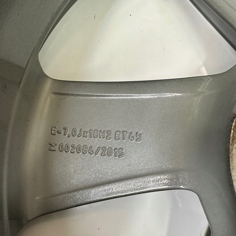 1x Alufelge 18 Zoll 7.0" 5x112 45ET Glanz Graphit 81A601025 Audi Mg Rim Wheel FEL1754555057vn