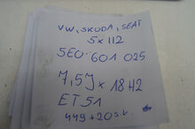 Load image into Gallery viewer, 1x Alufelge 18 Zoll 7.5" 5x112 51ET Glanz Schwarz Skoda I Rim Wheel FEL6566799709gm