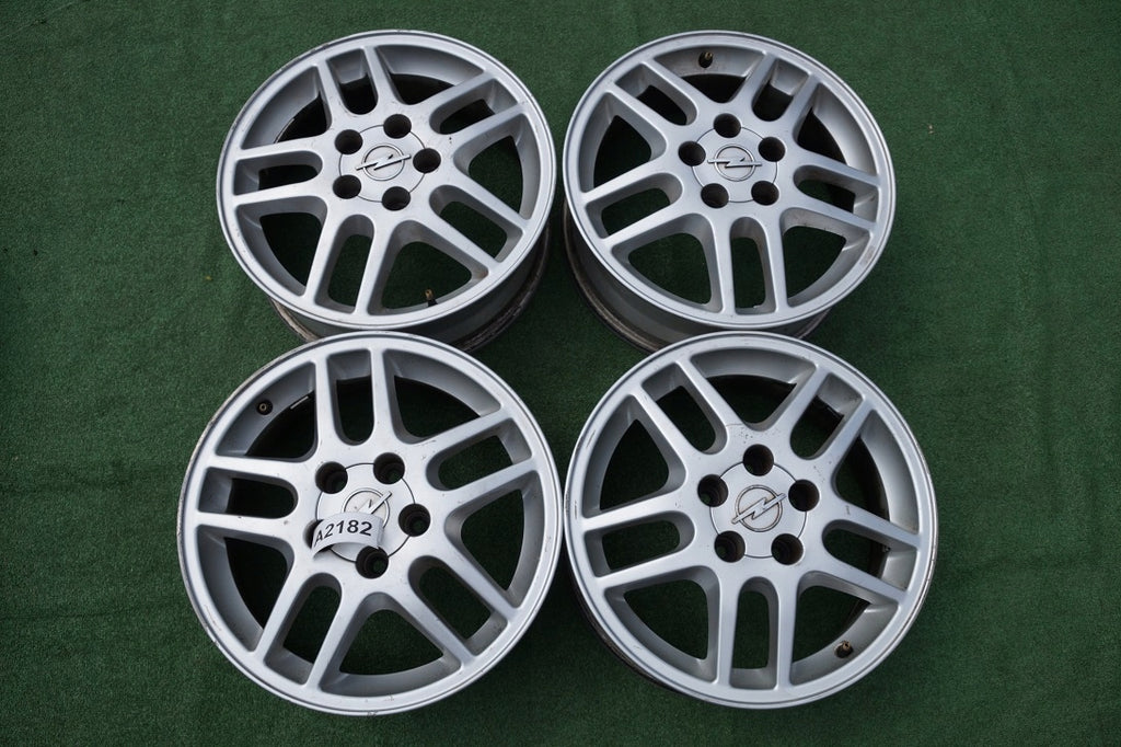 4x Alufelge 16 Zoll 6.0" 5x110 44ET Opel Astra G Meriva A Zafira Rim Wheel FEL5544158777ca