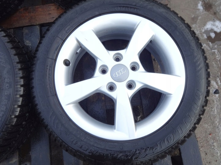 4x Alufelge 16 Zoll 6.0" 5x112 8VO071496 Audi B5 C5 Rim Wheel FEL7272722111oo