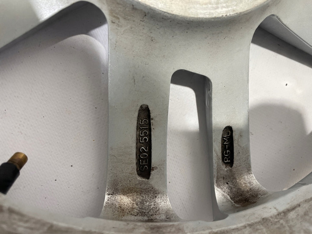 1x Alufelge 15 Zoll 5.5" 5x100 40ET Schwarz SE025515 Seat Ibiza Rim Wheel