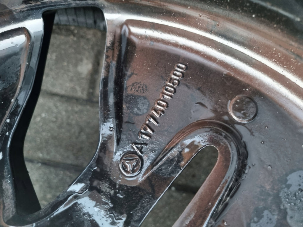 1x Alufelge 18 Zoll 7.5" 5x112 49ET Glanz Schwarz A1774010500 Mercedes-Benz FEL9612430717ij