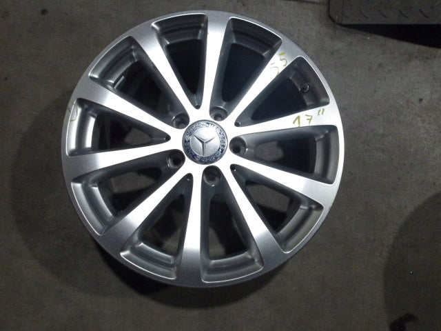 1x Alufelge 17 Zoll 7.5" 5x112 40ET Silber A2134011200 Mercedes-Benz Rim Wheel FEL3227099315rs