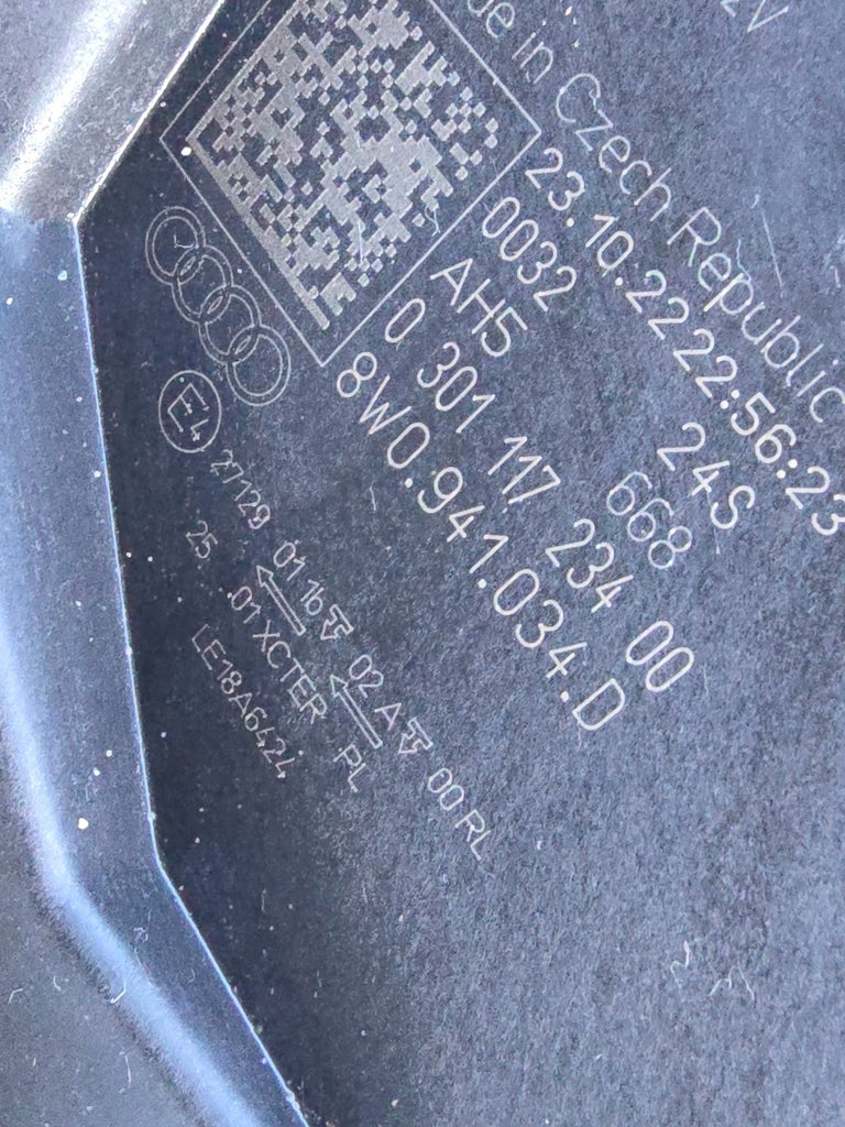 Frontscheinwerfer Audi A4 B9 8W0941034D Full LED Rechts Scheinwerfer Headlight SCH1995637910at