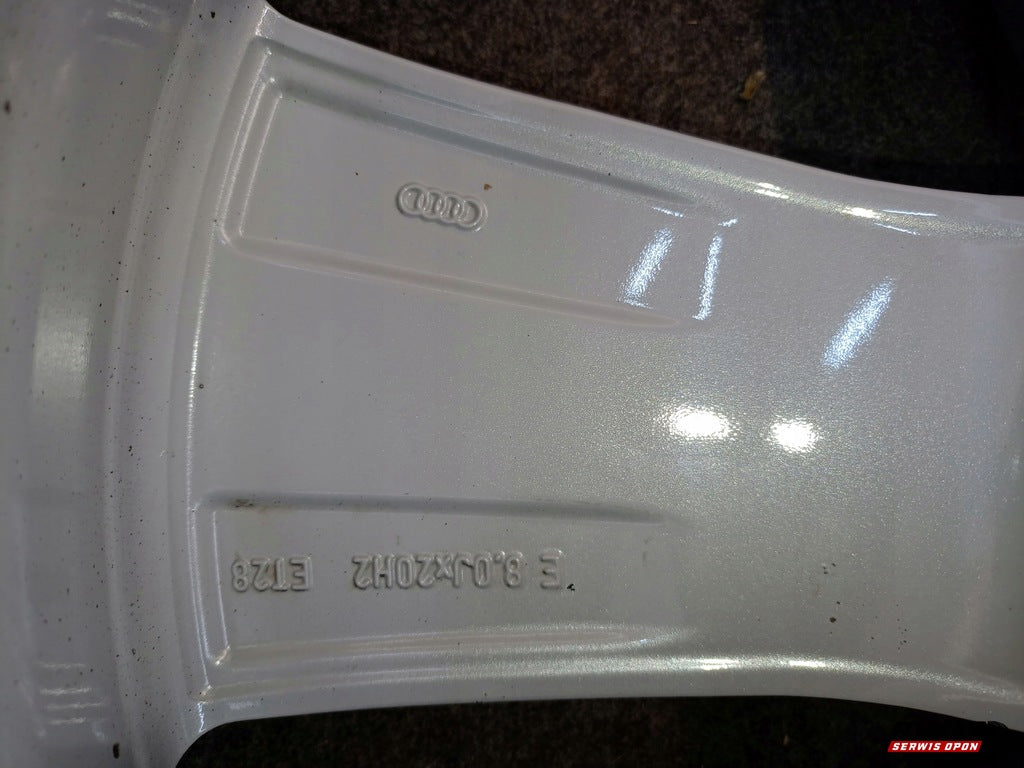 4x Alufelge 20 Zoll 8.0" 5x112 28ET Glanz Silber 4M0071490 Audi Q7 Rim Wheel FEL2356308514td