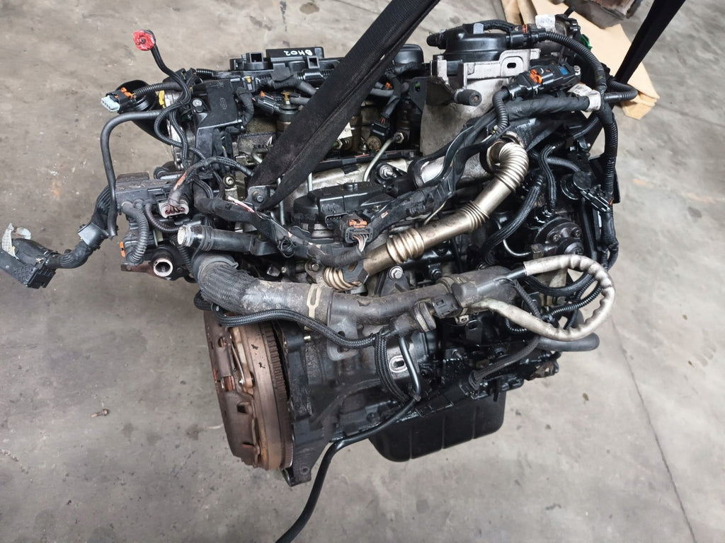Motor Peugeot 308 I 10JBGZ 9H02 1.6 EHDI 2017 Diesel Engine Komplett