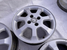 Load image into Gallery viewer, 4x Alufelge 15 Zoll 6.0" 4x100 49ET Glanz Silber 24407168 Opel Astra Corsa FEL7375405685db