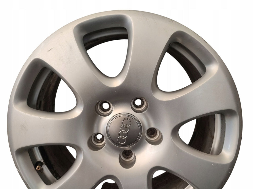 1x Alufelge 18 Zoll 7.5" 5x130 60ET Glanz Silber 4L0601025E Audi Q7 Rim Wheel FEL7324609180hm