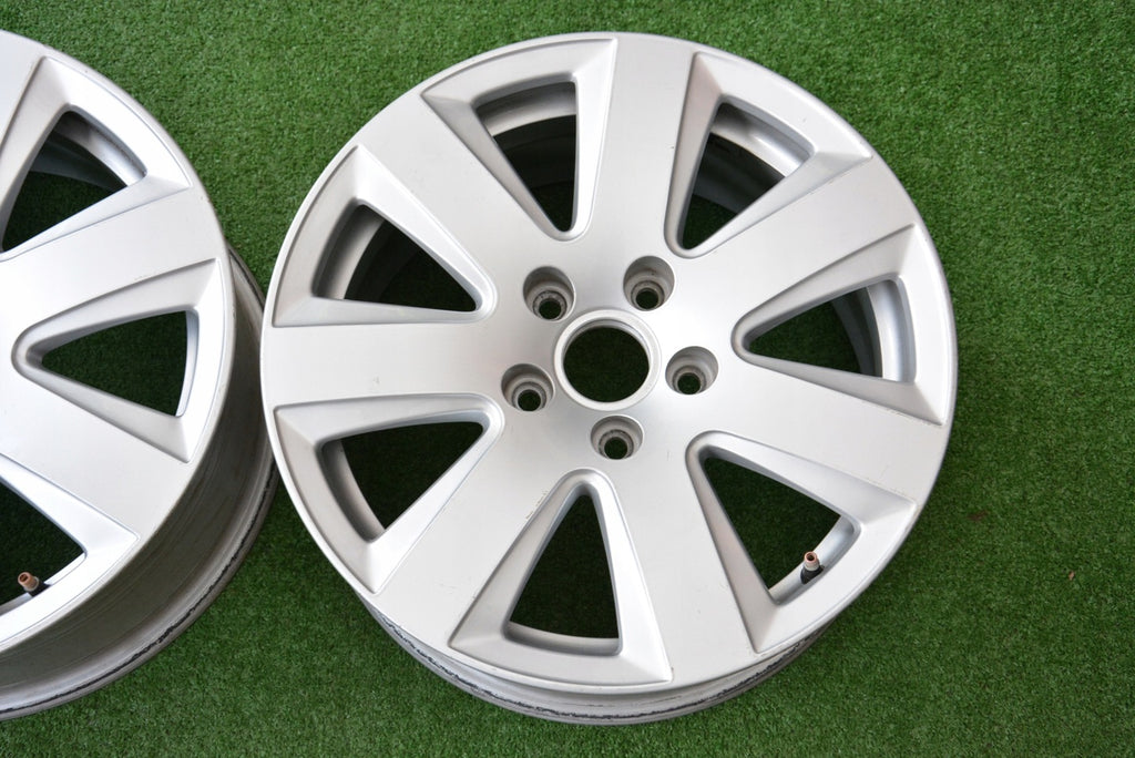 1x Alufelge 16 Zoll 7.0" 5x112 42ET Glanz Silber 4F0601025AN Audi Rim Wheel