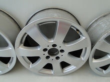 Load image into Gallery viewer, 4x Alufelge 17 Zoll 7.5&quot; 5x112 56ET Glanz Silber A2514011002 Mercedes-Benz