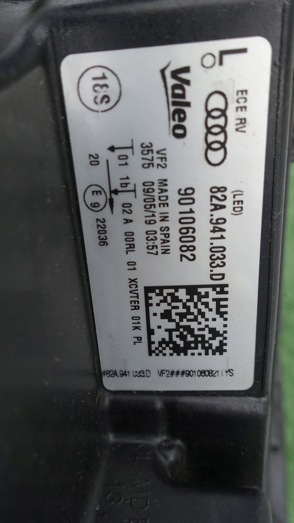 Frontscheinwerfer Audi A1 82A941033D LED Links Scheinwerfer Headlight SCH1854346594yw