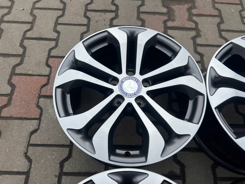 4x Alufelge 17 Zoll 7.5" 5x112 Glanz Graphit A2534010600 Mercedes-Benz Vito FEL2167289535kc