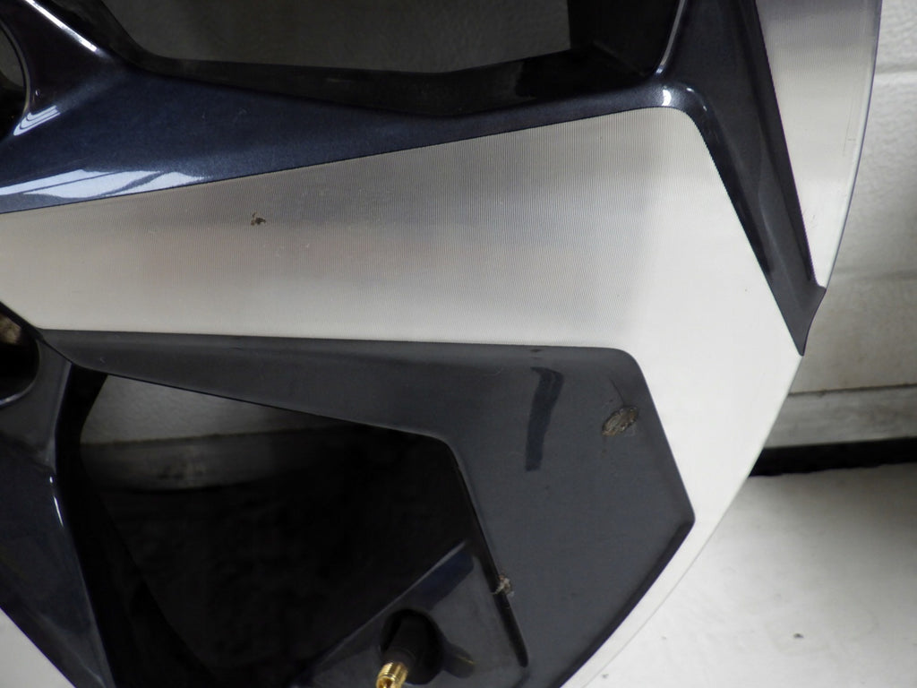 1x Alufelge 18 Zoll 7.0" 5x114.3 45ET Glanz Graphit Nissan III 1 Qashqai J12