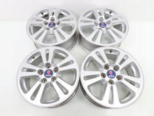 Laden Sie das Bild in den Galerie-Viewer, 4x Alufelge 16 Zoll 6.5" 5x110 41ET Glanz Silber 12804095 Saab I Rim Wheel FEL5159383270zm