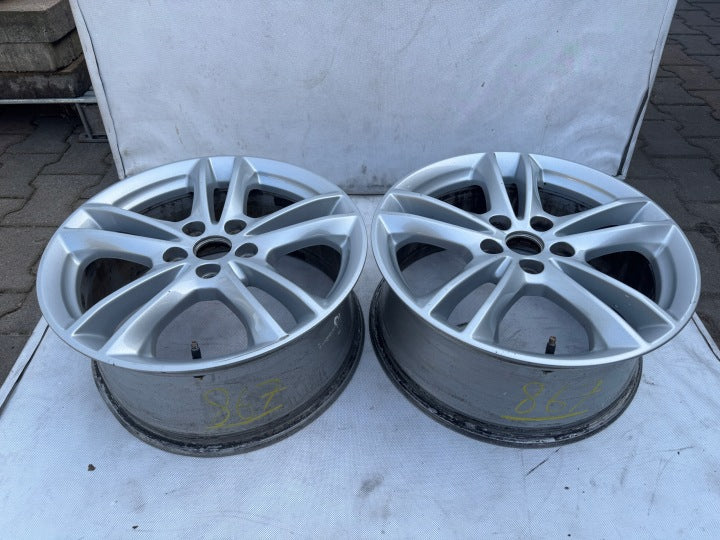 1x Alufelge 17 Zoll 7.5" 5x108 55ET Glanz Silber DS7C-1007-S3A Ford Mondeo FEL3742432430ti