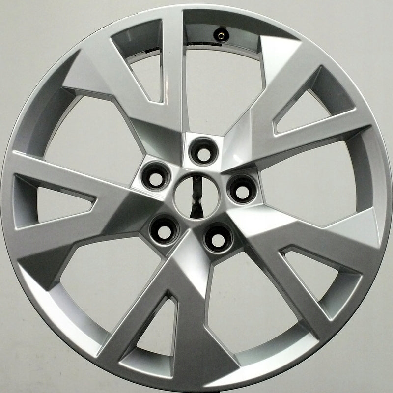 1x Alufelge 17 Zoll 7.0" 5x112 45ET Glanz Silber 5E0601025S Skoda Rim Wheel FEL1393206337np