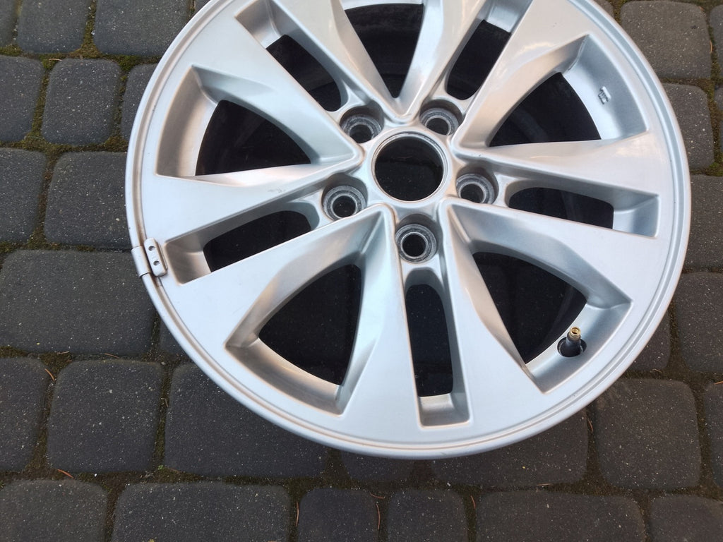 1x Alufelge 16 Zoll 6.5" 5x114.3 46ET Glanz Silber 4250F836 Mitsubishi Asx FEL2969240088nq