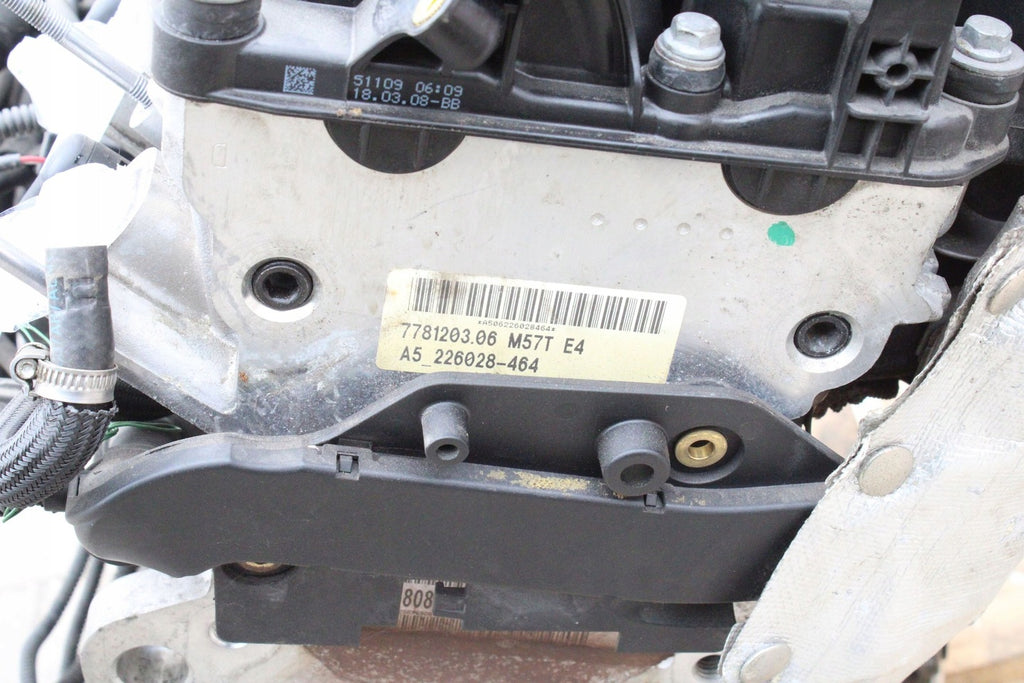 Motor BMW E60 306D3 3.0 250TKm 2008 Diesel Engine Komplett