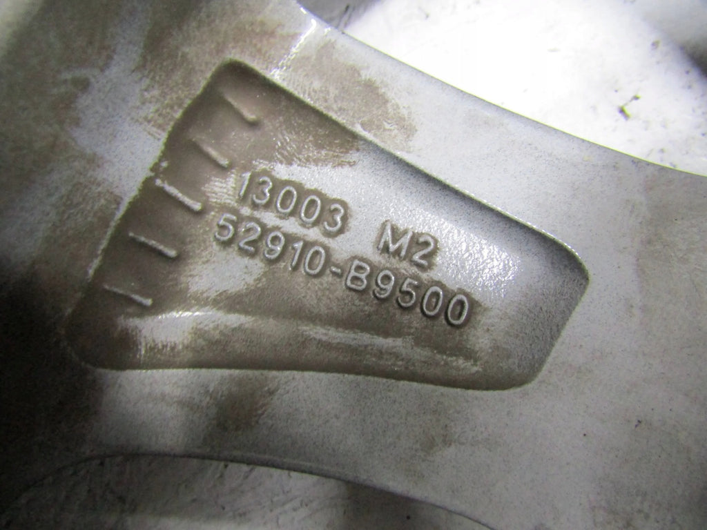 1x Alufelge 17 Zoll 7.0" 5x114.3 43ET Schwarz 40300-JD017A Hyundai I30 Rim Wheel FEL2096323700xs