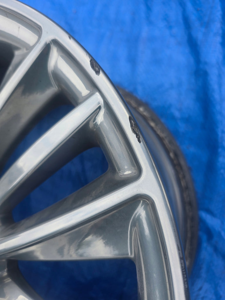 1x Alufelge 18 Zoll 8.0" 5x108 55ET Glanz Silber JX7JC1B Ford Mondeo Rim Wheel FEL8043535368ep