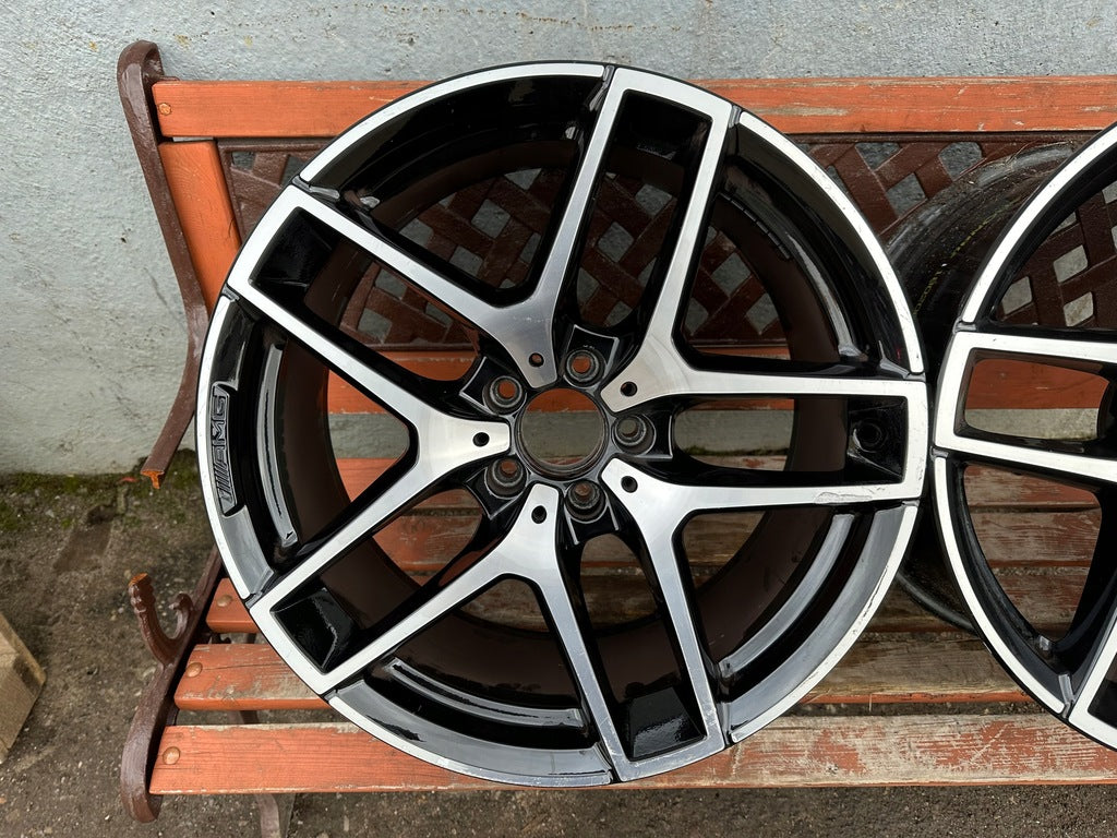 1x Alufelge 19 Zoll 9.0" 5x112 20ET A2534013100 Mercedes-Benz Glc Rim Wheel FEL5461601030xs