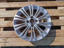 Laden Sie das Bild in den Galerie-Viewer, 1x Alufelge 16 Zoll 6.0" 4x100 40ET Glanz Silber 13298019 Opel Corsa D Rim Wheel FEL3234405089vx