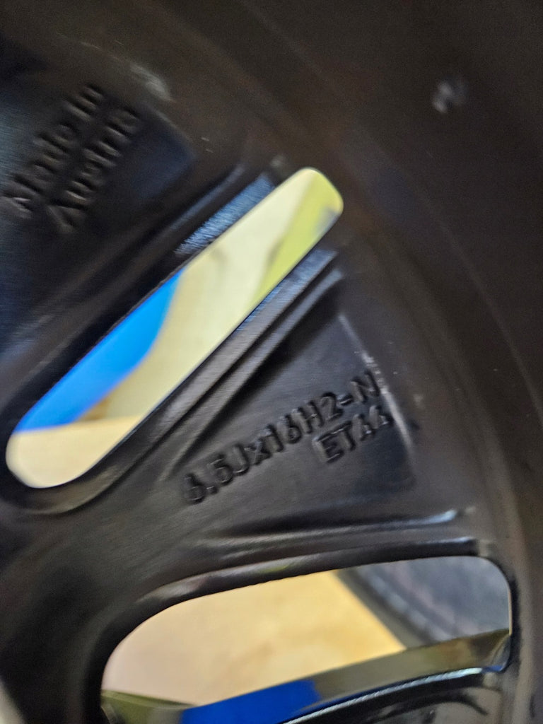 1x Alufelge 16 Zoll 6.5" 5x112 52ET Matt Schwarz A1774010000 Mercedes-Benz Cla FEL9864594709zd