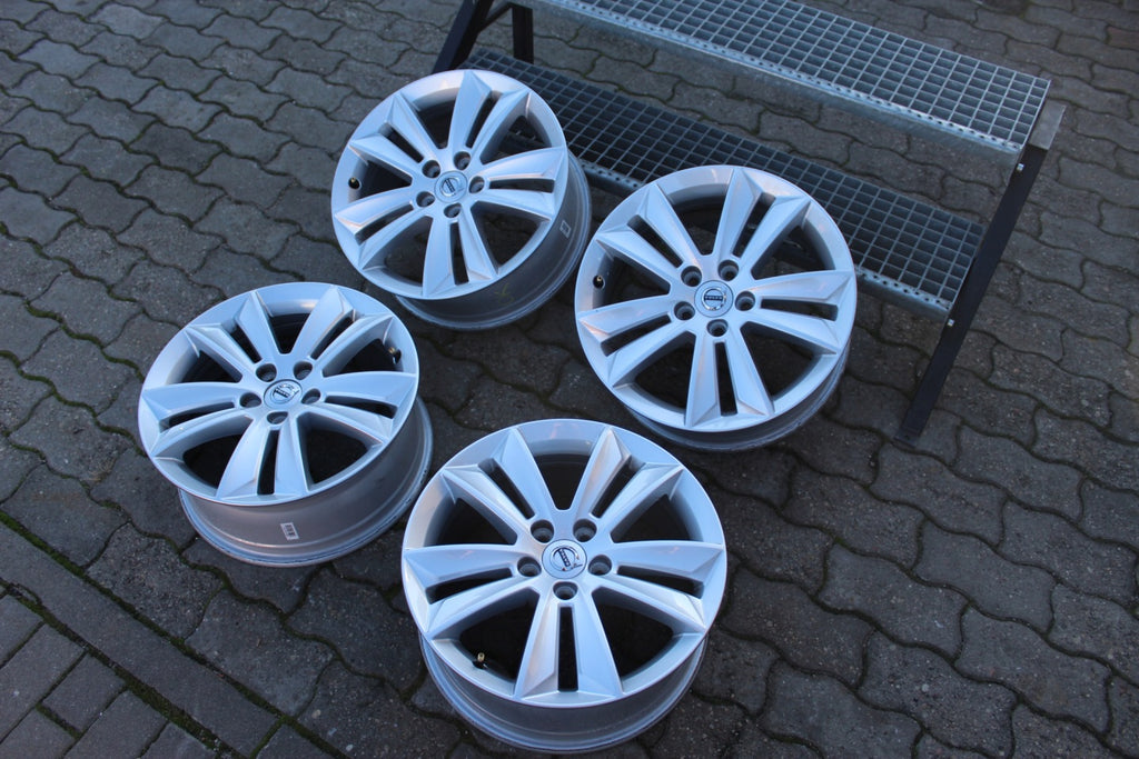1x Alufelge 17 Zoll 7.0" 5x108 40 5ET Glanz Silber 31471309 Volvo V60 S60 FEL2646834899dr