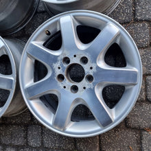 Load image into Gallery viewer, 4x Alufelge 16 Zoll 8.0" 5x112 30ET Silber A1704010202 Mercedes-Benz W203 FEL6795716948nu