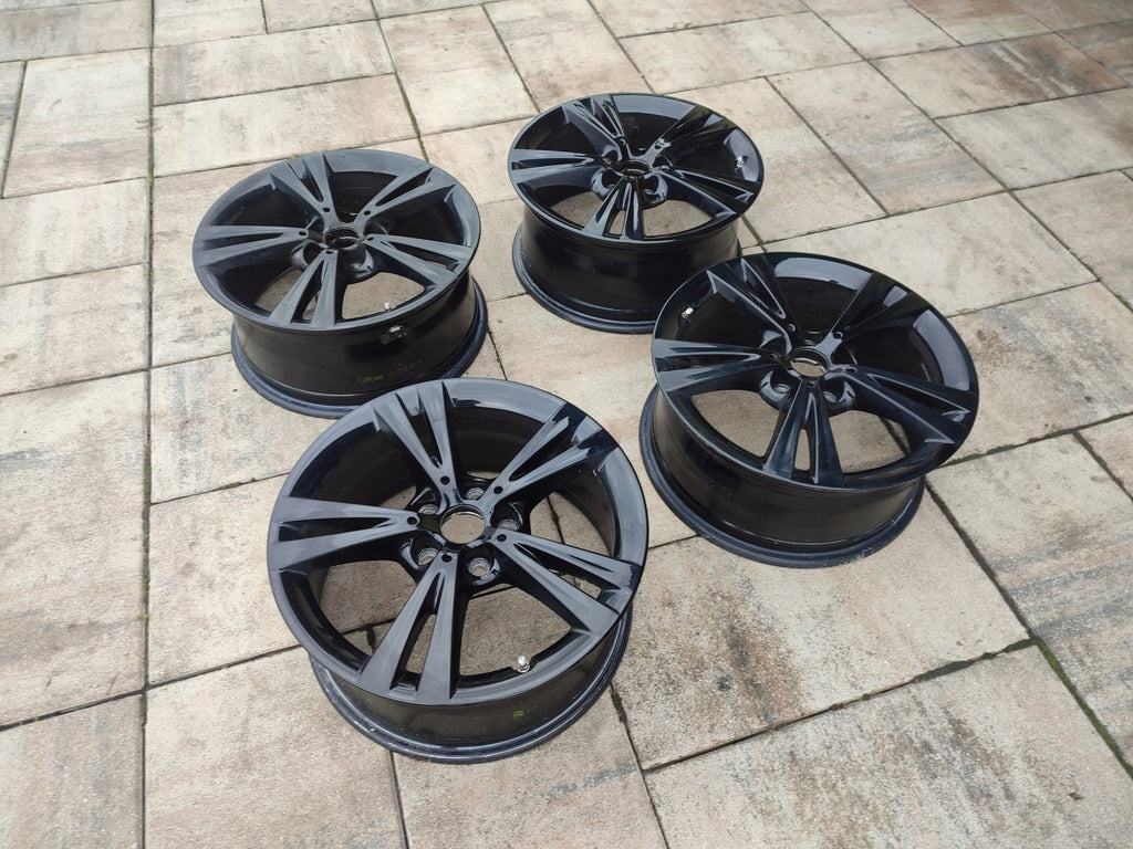 4x Alufelge 17 Zoll 7.5" 5x112 Schwarz BMW F39 X1 F48 Rim Wheel FEL8087745572zu