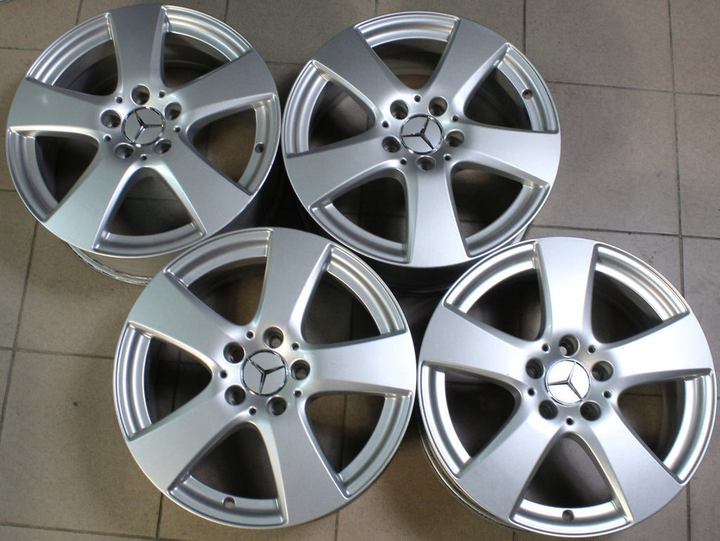 4x Alufelge 17 Zoll 7.0" 5x112 48,5ET A2054015500 Mercedes-Benz W205 Rim Wheel