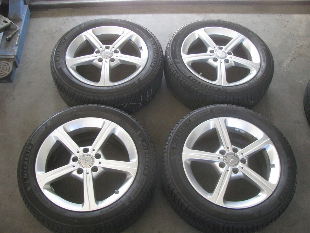 4x Alufelge 17 Zoll 6.5" 5x112 44ET Glanz Silber A1774011200 Audi Rim Wheel FEL7279355213ho