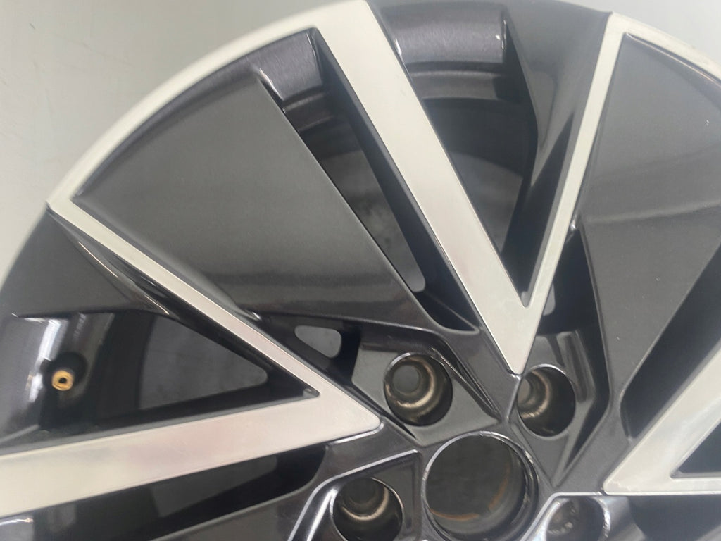 1x Alufelge 18 Zoll 7.5" 5x112 48ET Glanz Schwarz 5E3601025AD Mg Octavia 5e3 Iv FEL4534166745dg